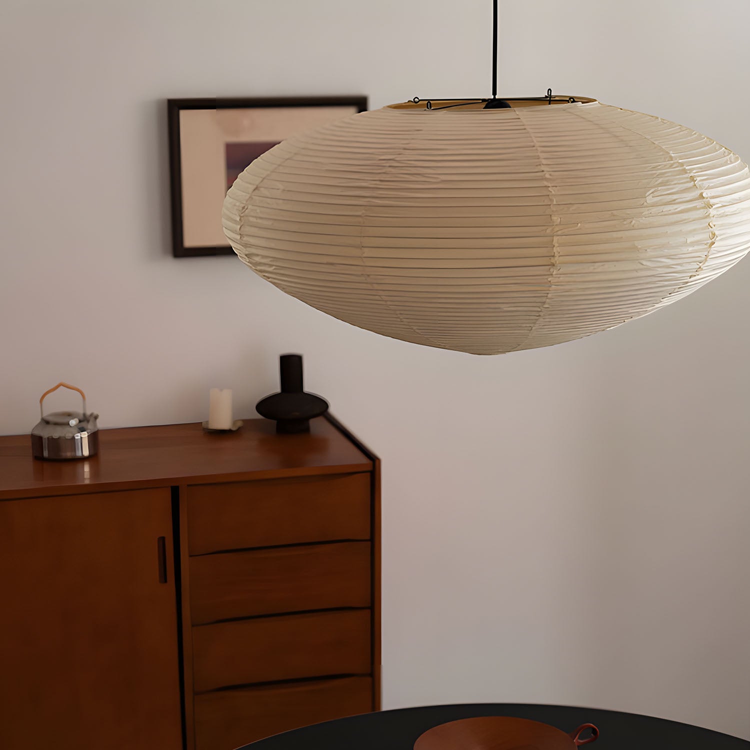 WOMO Scandinavian Paper Dome Chandelier-WM3219