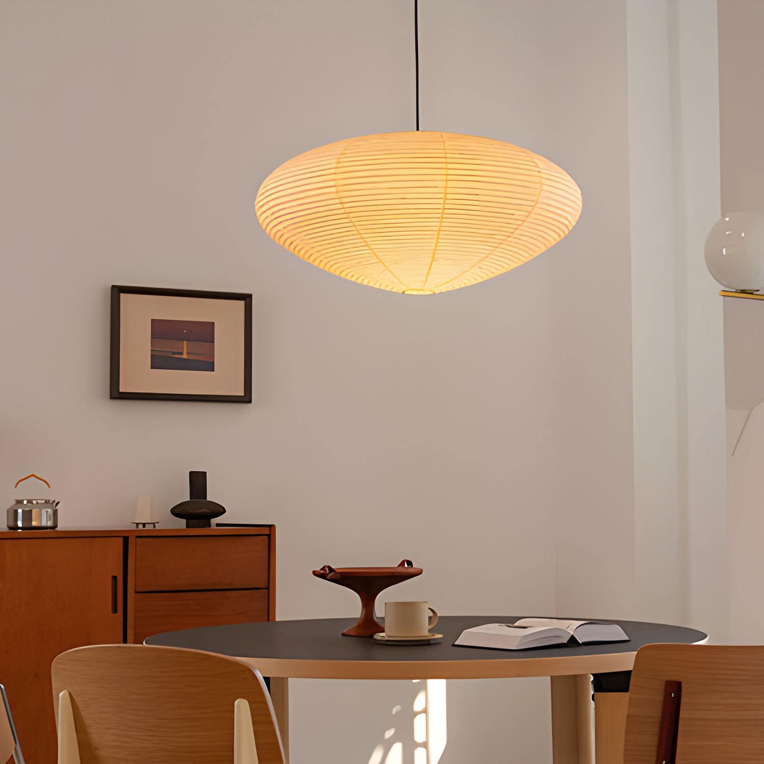 WOMO Scandinavian Paper Dome Chandelier-WM3219