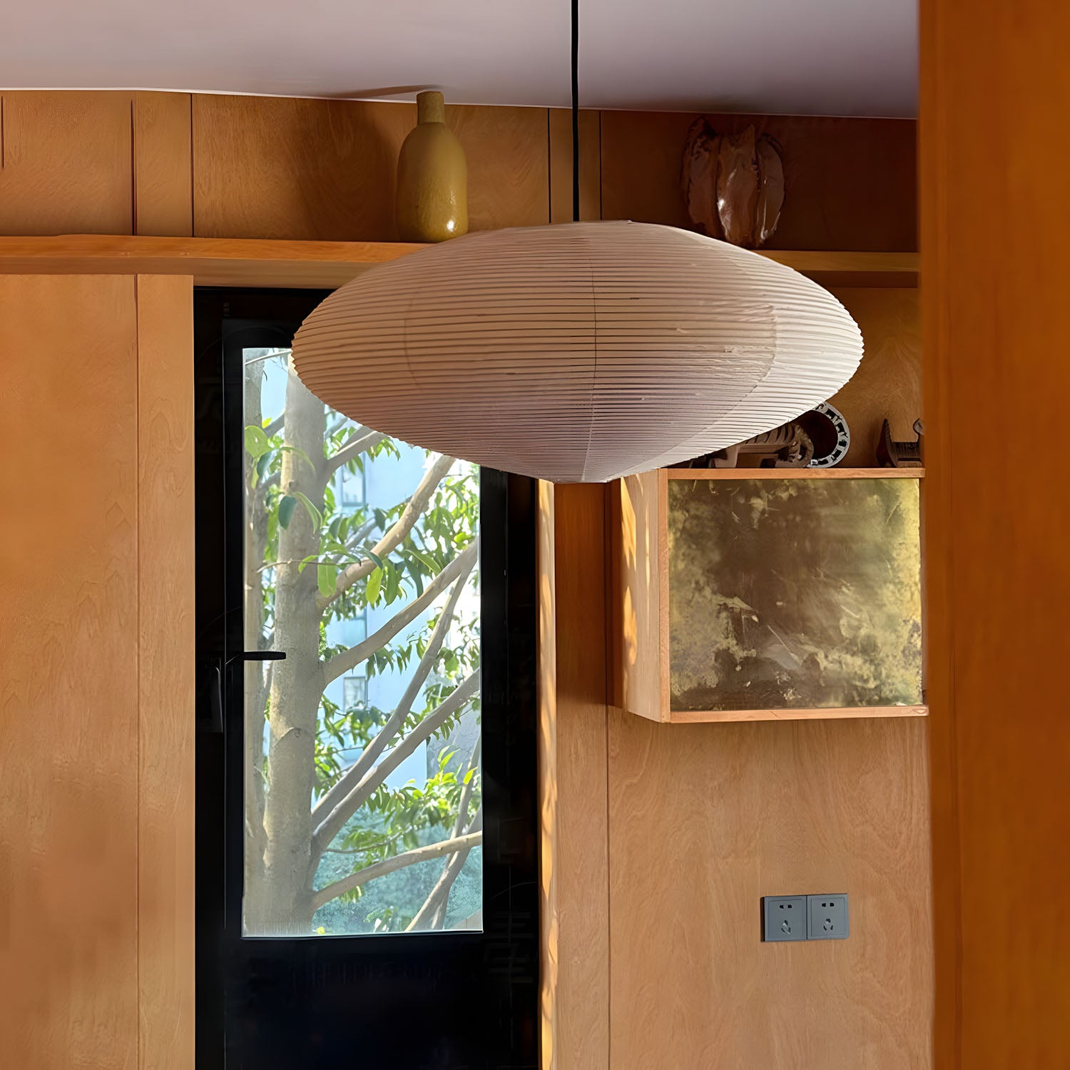 WOMO Scandinavian Paper Dome Chandelier-WM3219
