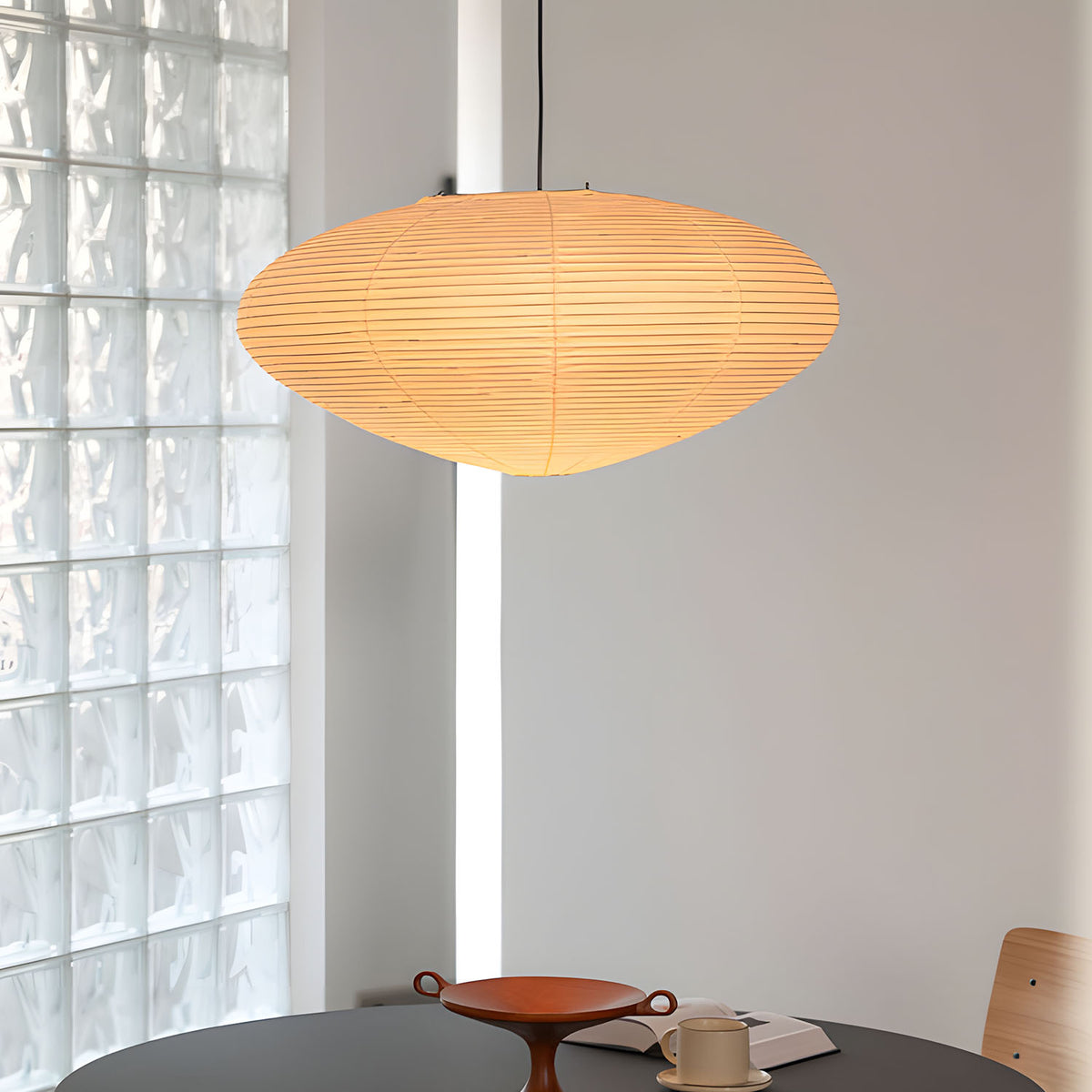 WOMO Scandinavian Paper Dome Chandelier-WM3219