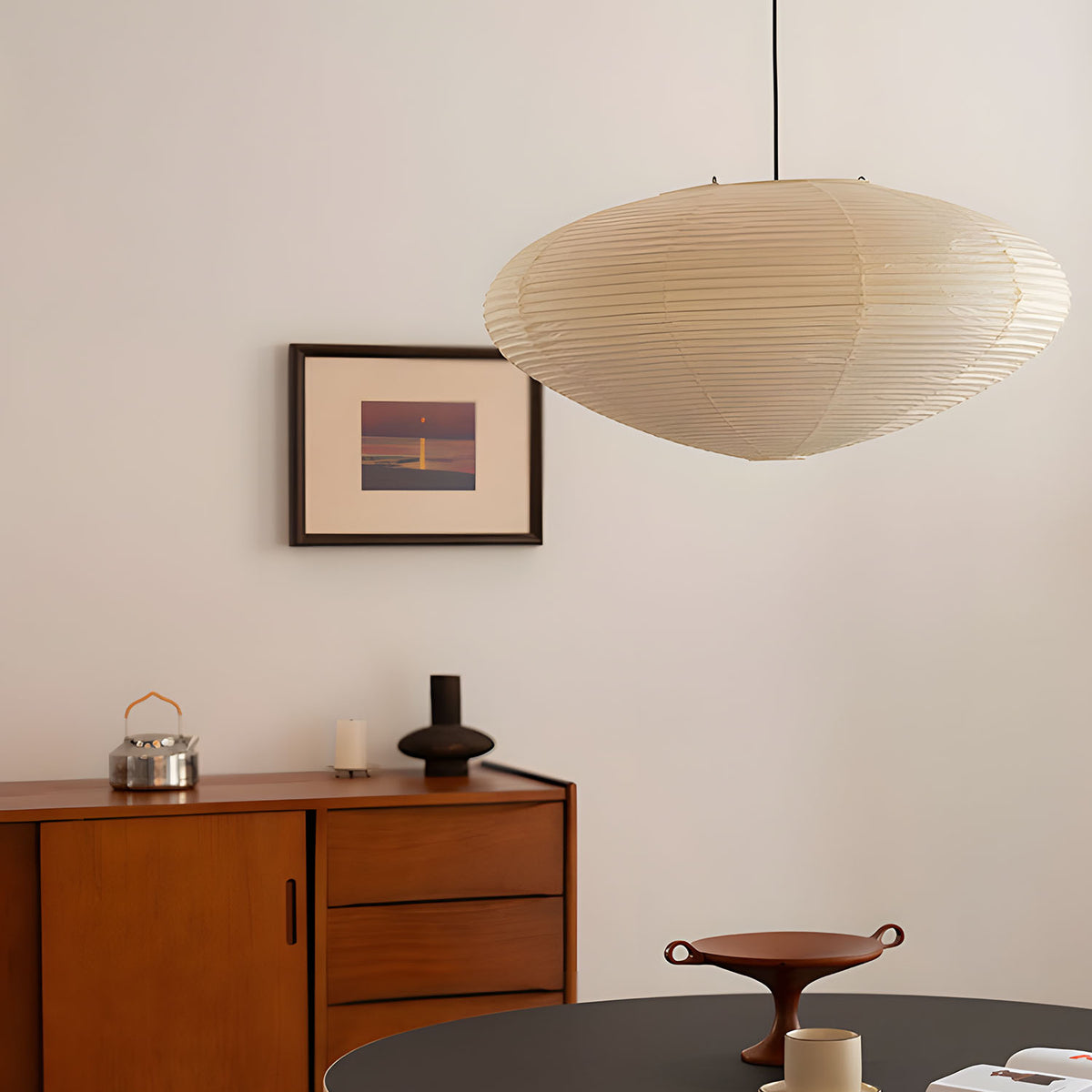 WOMO Scandinavian Paper Dome Chandelier-WM3219