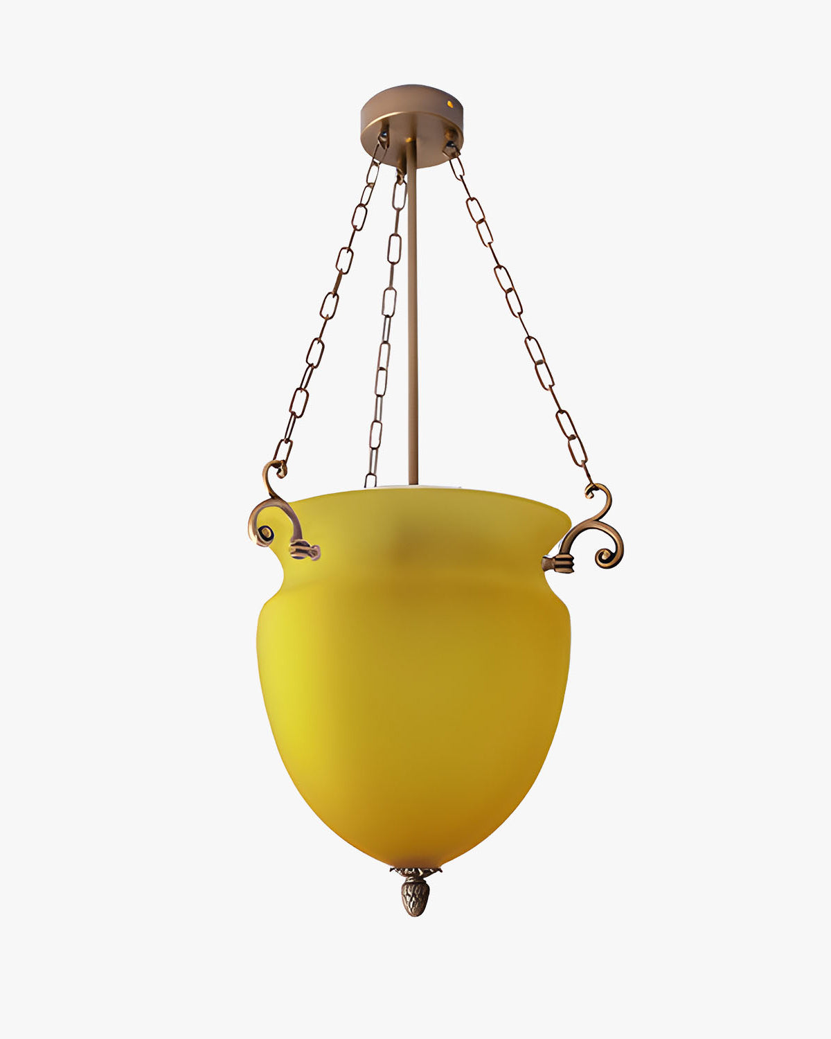 WOMO Mid Century Modern Glass Flower Bud Chandelier-WM3221