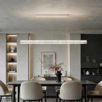 WOMO Minimalist Glass Linear Chandelier-WM3222