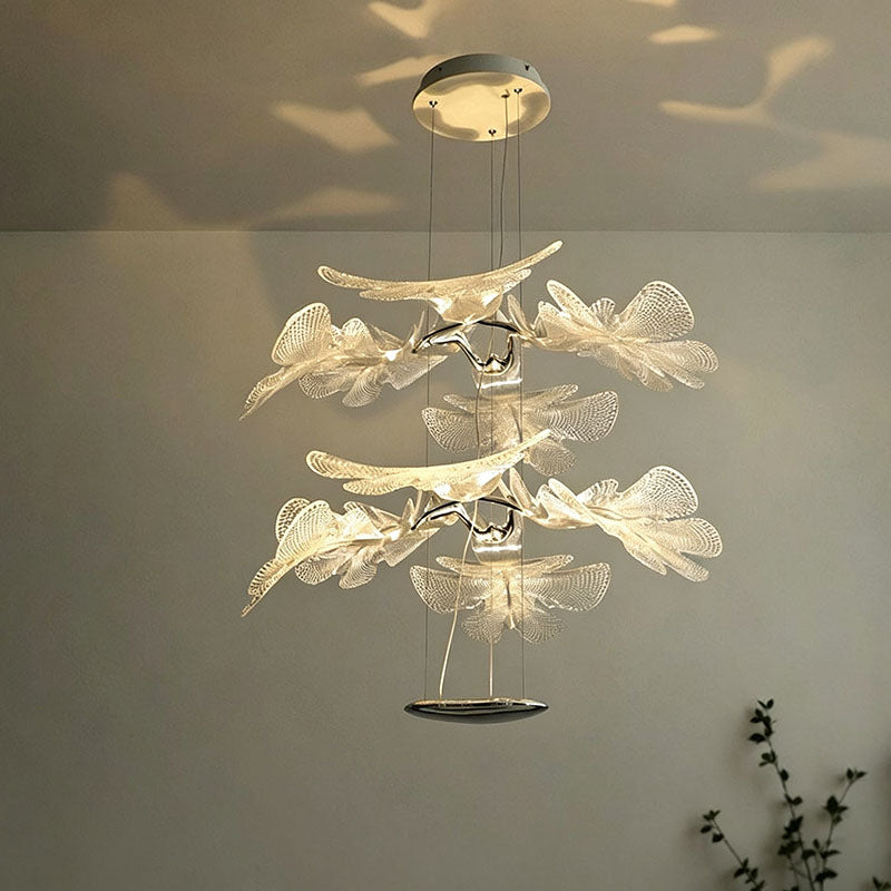 WOMO Art Nouveau Flower Chandelier-WM3229