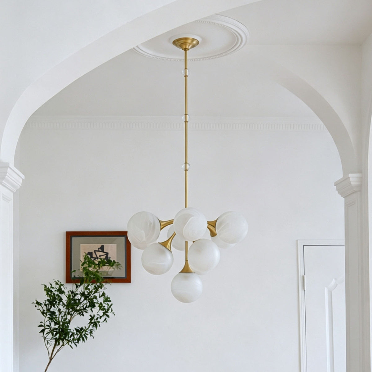 WOMO Glass Bubble Pendant Light-WM3232