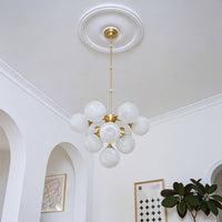 WOMO Glass Bubble Pendant Light-WM3232