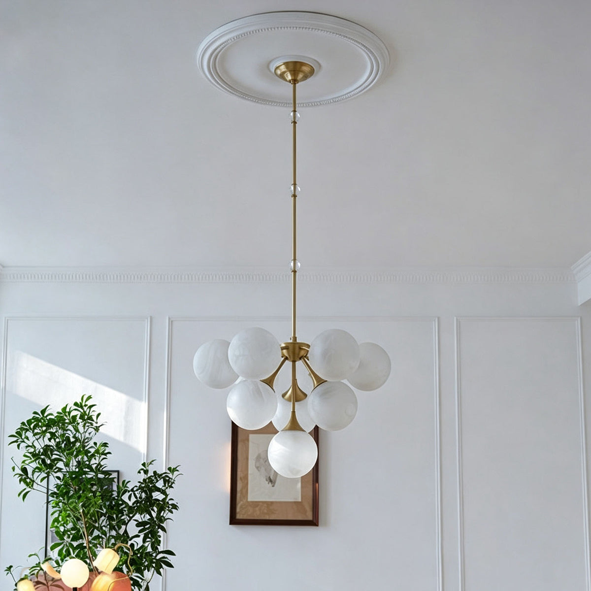 WOMO Glass Bubble Pendant Light-WM3232