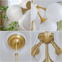 WOMO Glass Bubble Pendant Light-WM3232