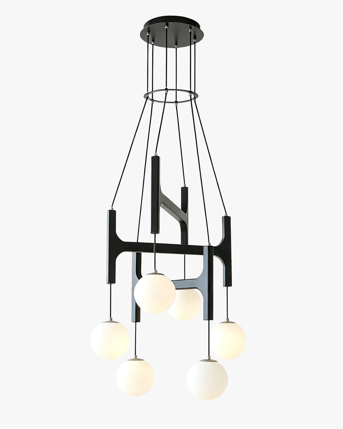 WOMO Wood Molecular Chandelier-WM3233