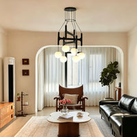 WOMO Wood Molecular Chandelier-WM3233