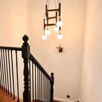 WOMO Wood Molecular Chandelier-WM3233