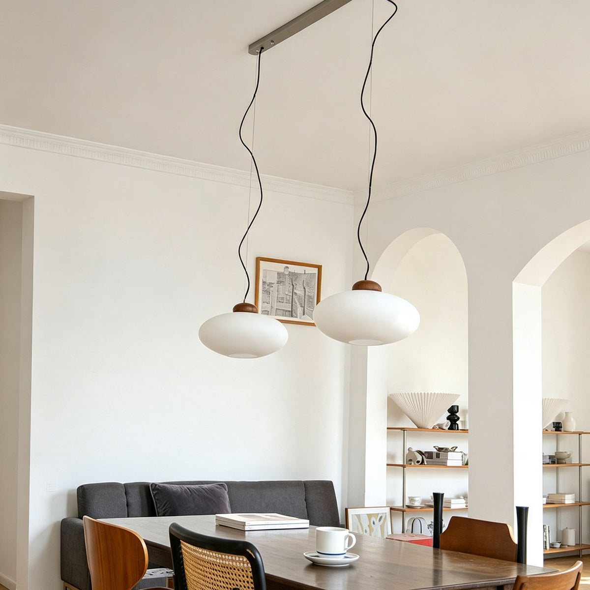 WOMO Wabi-sabi Glass Pendant Light-WM3234