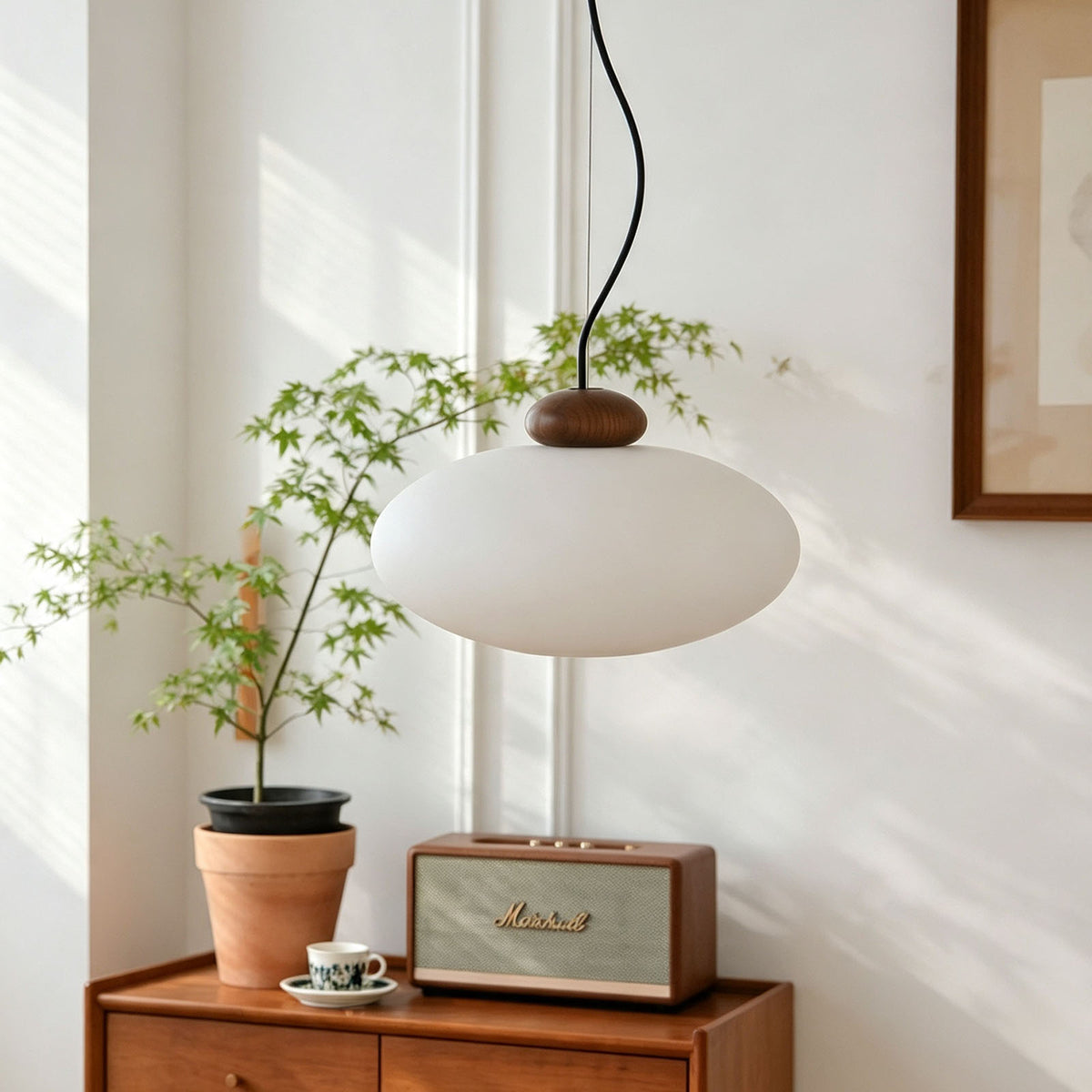 WOMO Wabi-sabi Glass Pendant Light-WM3234