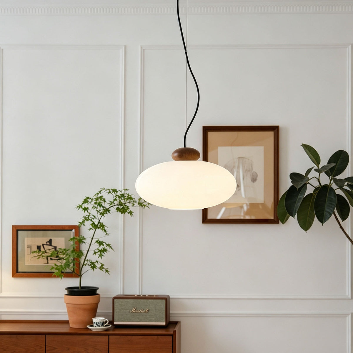 WOMO Wabi-sabi Glass Pendant Light-WM3234