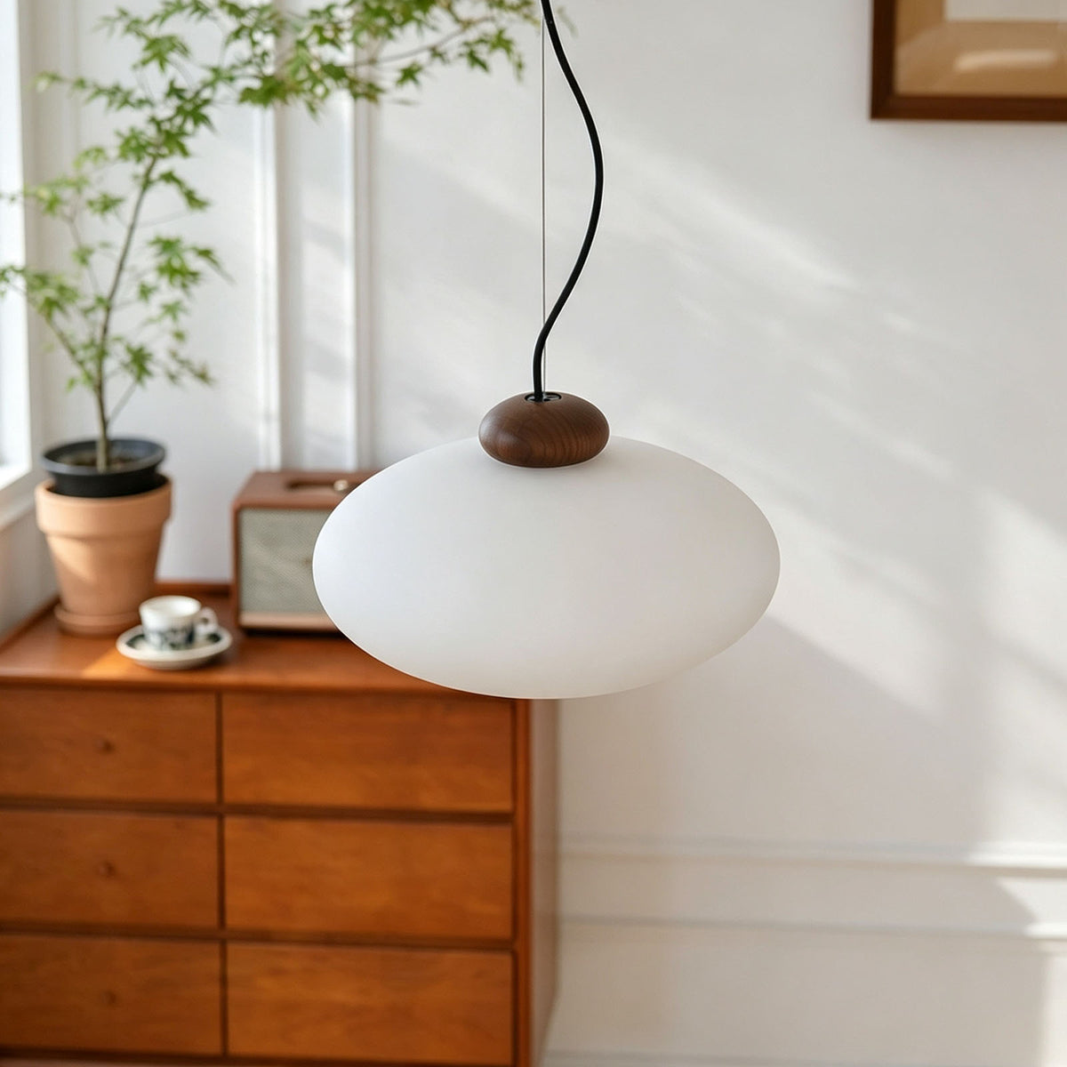 WOMO Wabi-sabi Glass Pendant Light-WM3234