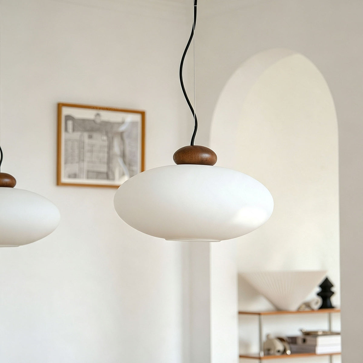 WOMO Wabi-sabi Glass Pendant Light-WM3234