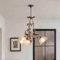 WOMO French Ribbed Glass Pendant Light-WM3237