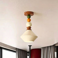 WOMO Mid‑Century Colorful Bead Pendant Light-WM3239