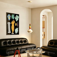 WOMO Mid‑Century Colorful Bead Pendant Light-WM3239