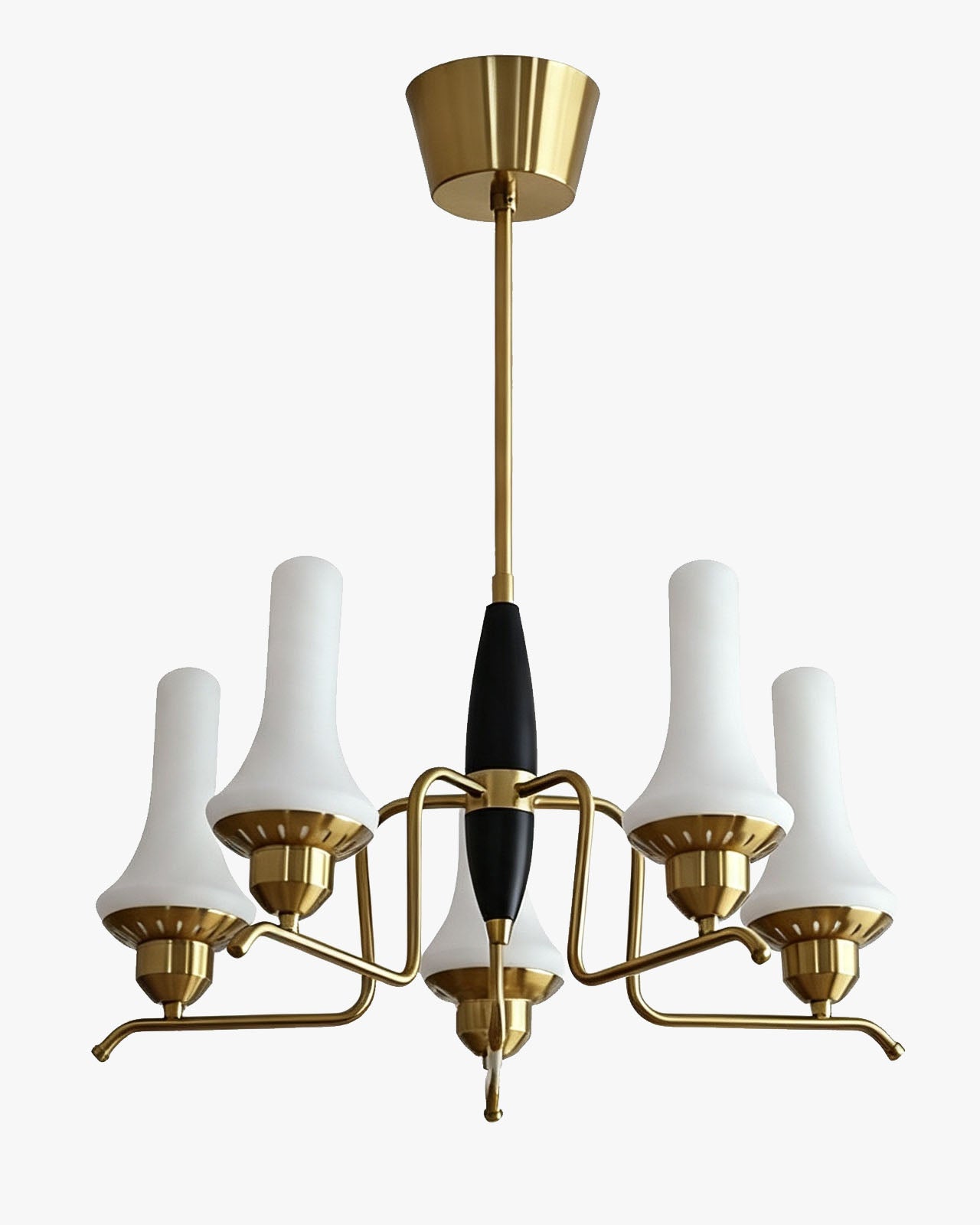 WOMO Trumpet‑shaped Glass Chandelier-WM3241