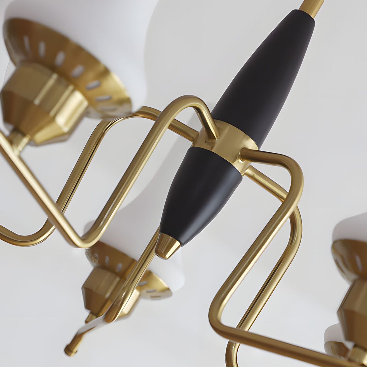 WOMO Trumpet‑shaped Glass Chandelier-WM3241