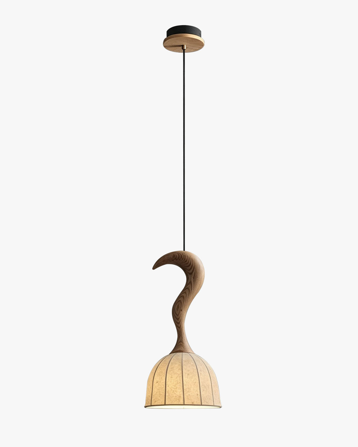 WOMO Bell Paper Shade Pendant Light-WM3244