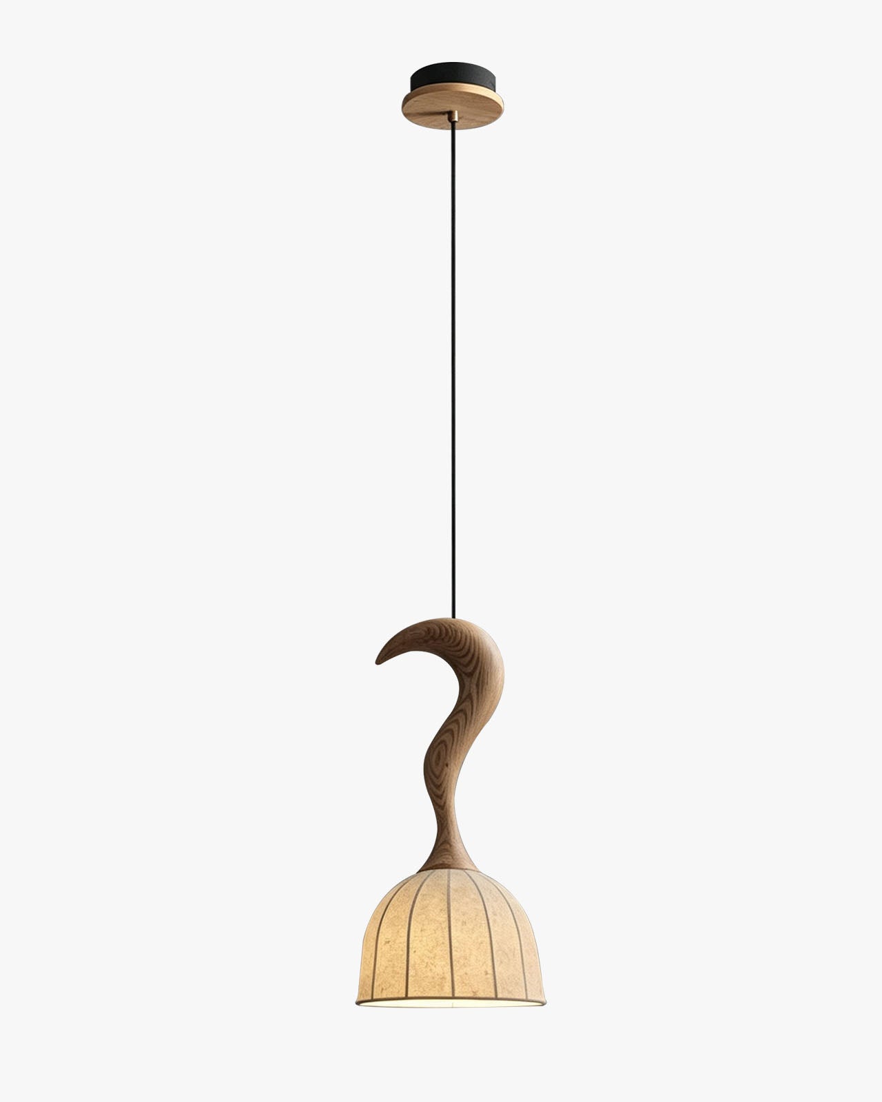 WOMO Bell Paper Shade Pendant Light-WM3244