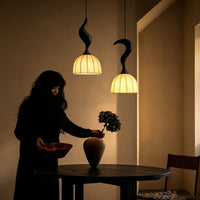 WOMO Bell Paper Shade Pendant Light-WM3244