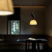 WOMO Bell Paper Shade Pendant Light-WM3244