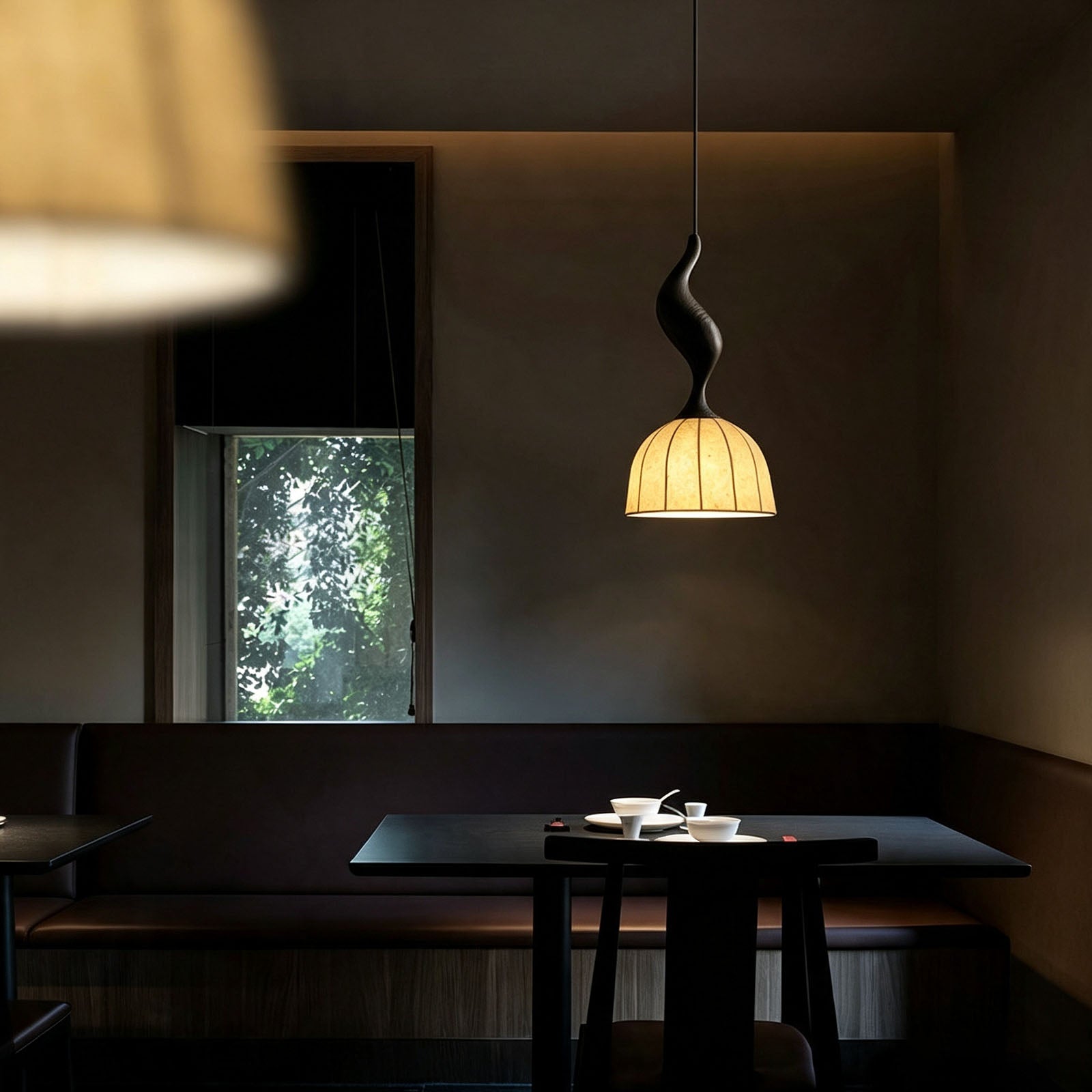 WOMO Bell Paper Shade Pendant Light-WM3244
