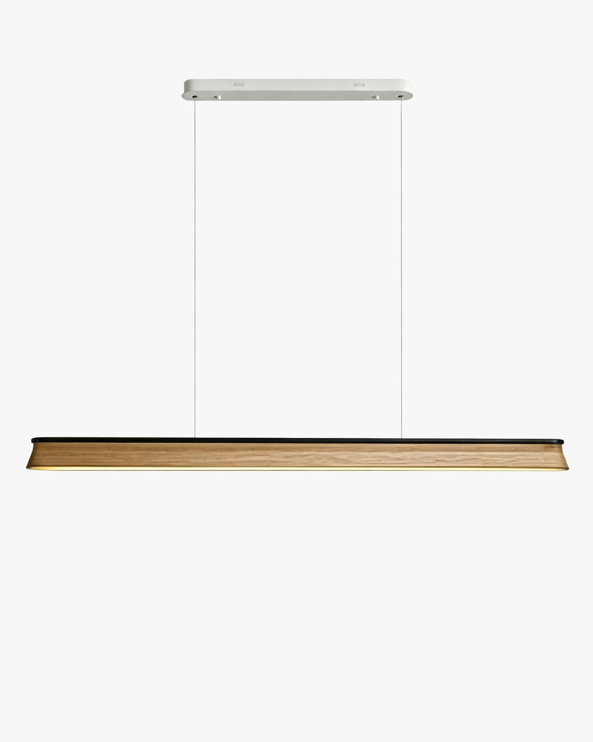 WOMO Minimalist Wooden LED Linear Pendant Light-WM3248
