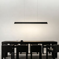 WOMO Minimalist Wooden LED Linear Pendant Light-WM3248