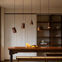 WOMO Multi‑Head Linear Wooden Pendant Light-WM3255