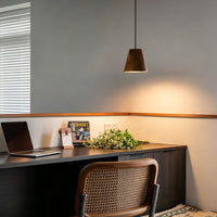WOMO Wooden Taper Single Pendant Light-WM3256