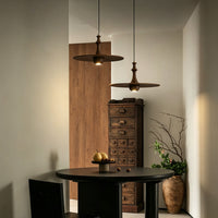 WOMO Wood Flying Saucer Chandelier-WM3259