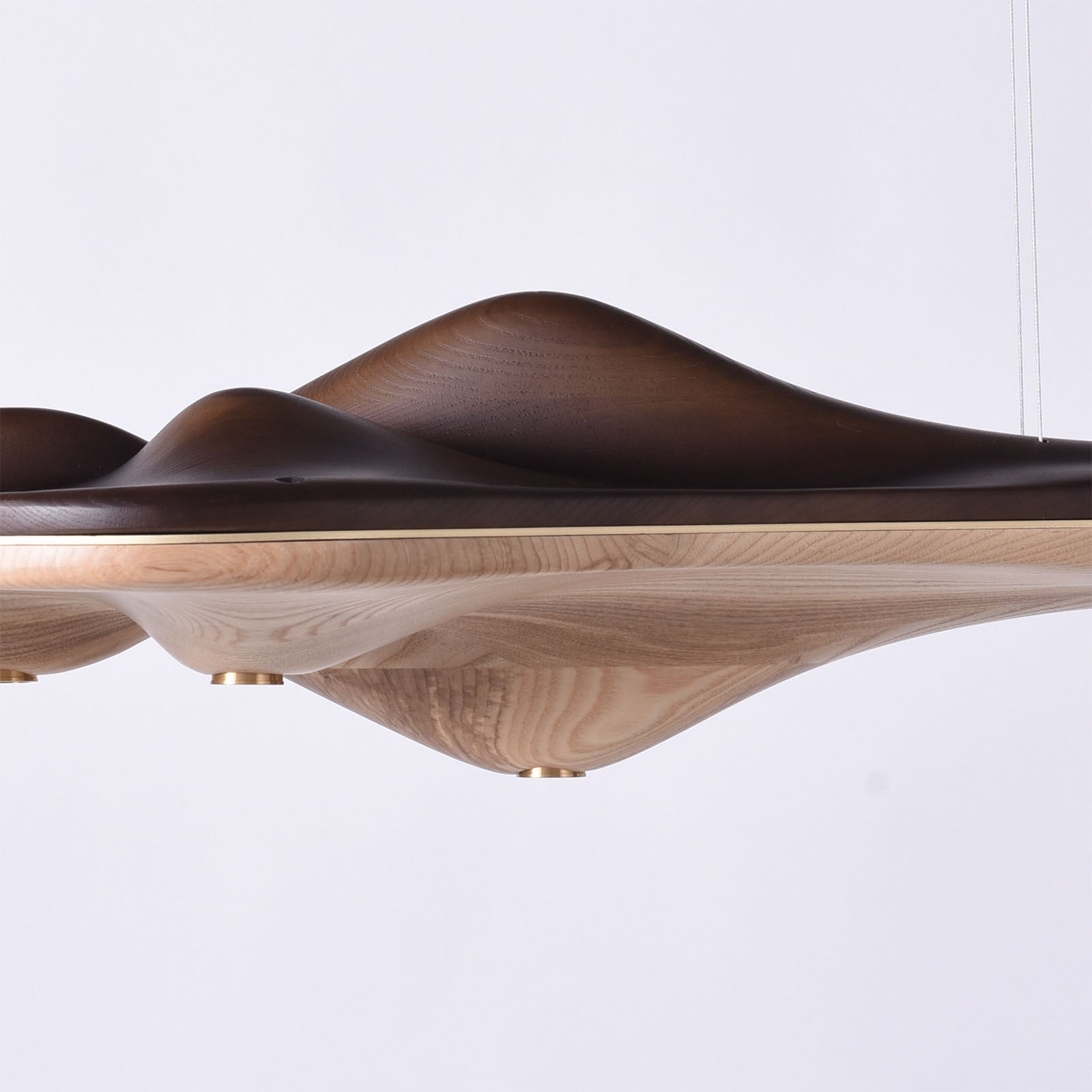 WOMO Mid-Century Wood Zen Chandelier-WM3260