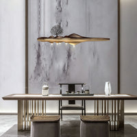 WOMO Mid-Century Wood Zen Chandelier-WM3260