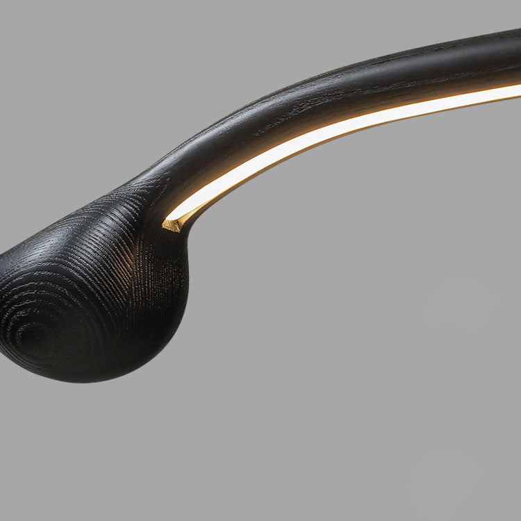 WOMO Wood Long Linear Pendant Light-WM3266