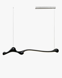 WOMO Wood Long Linear Pendant Light-WM3266