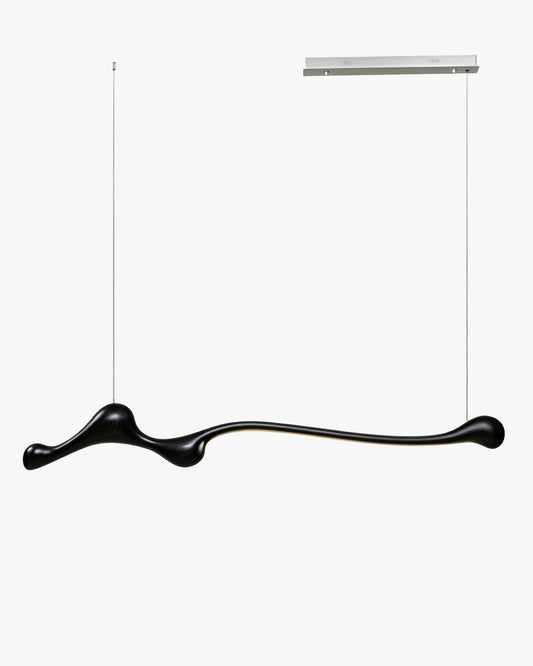 WOMO Wood Long Linear Pendant Light-WM3266
