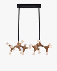 WOMO Tree Branch Wood Chandelier-WM3270