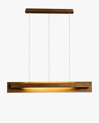 WOMO Dimmable Long Wood Linear Pendant Light-WM3277