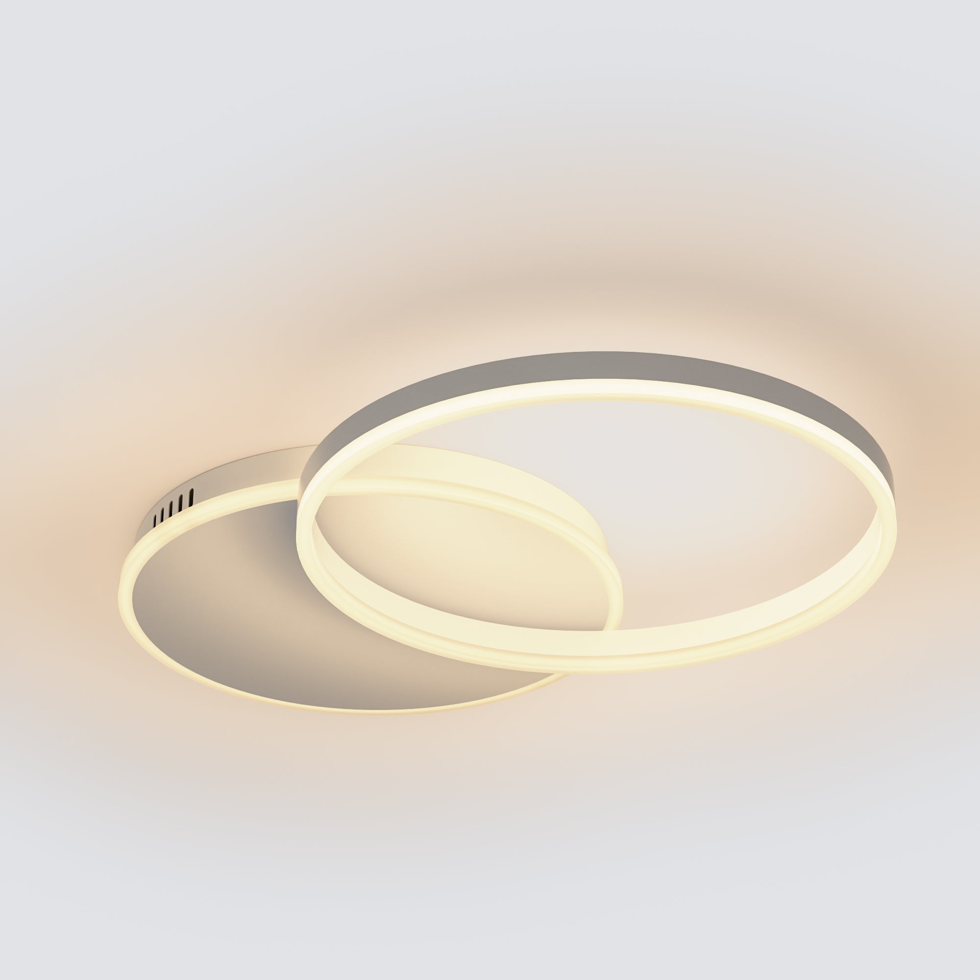 WOMO Circular LED Flush Mount Ceiling Light-WM1032