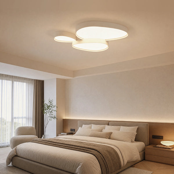 WOMO Modern Low Profile Flush Mount Ceiling Light-WM1010