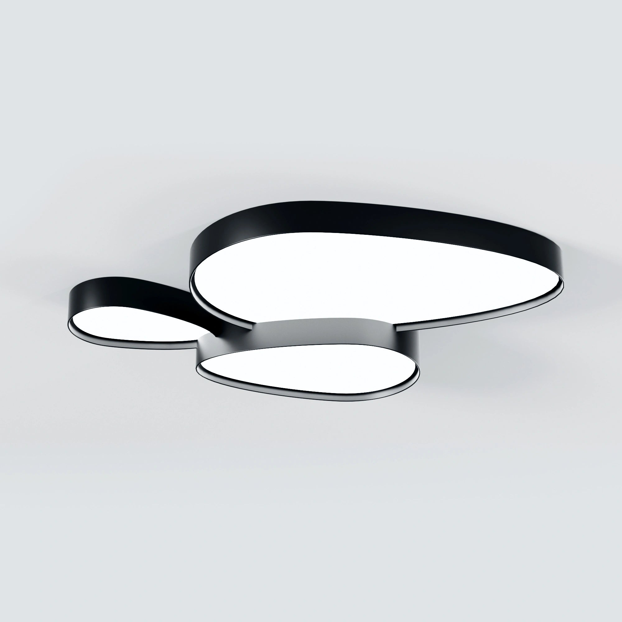 WOMO Modern Low Profile Flush Mount Ceiling Light-WM1010