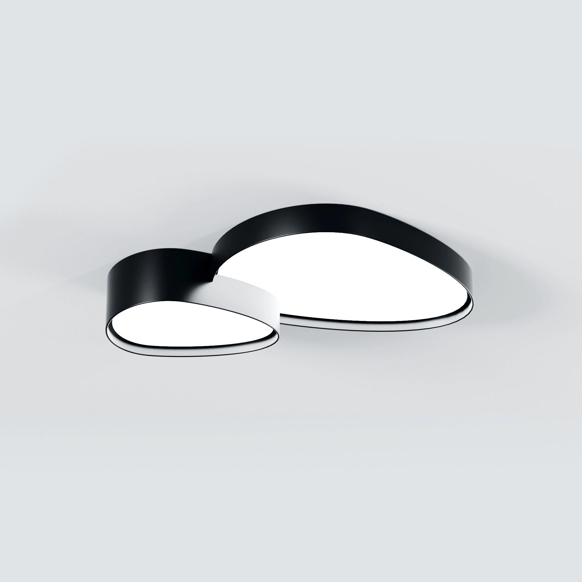 WOMO Modern Low Profile Flush Mount Ceiling Light-WM1010