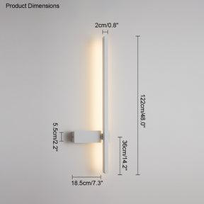 WOMO Adjustable Linear Wall Sconce-WM6066