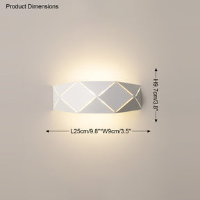 WOMO Cool Half Shade Ultra Modern Wall Sconce-WM6101