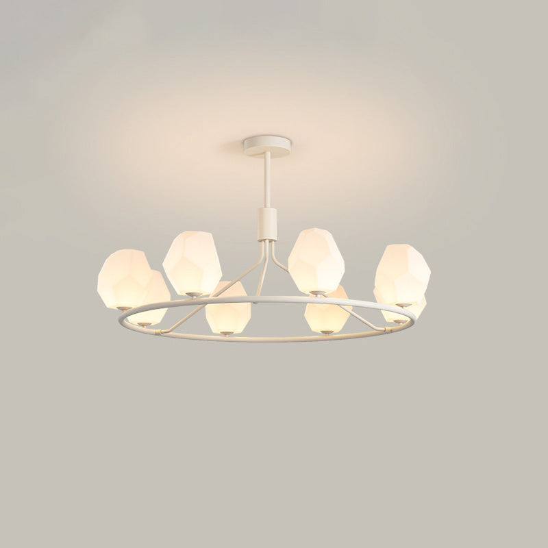 WOMO White Rock Shaded Chandelier-WM2168