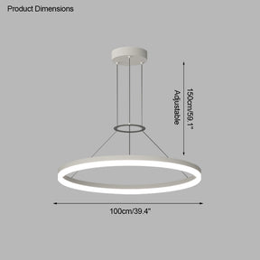 WOMO Circular Led Chandelier-WM2170